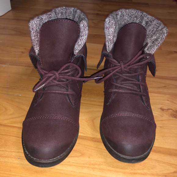 DSW Madden Girl Combat Boots - Picture 3 of 7